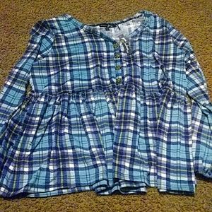 Alison Andrews plaid shirt